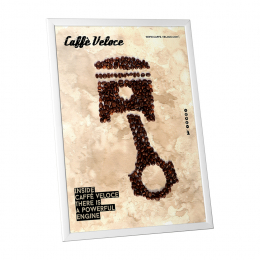 Caffé Veloce Plakát píst 1